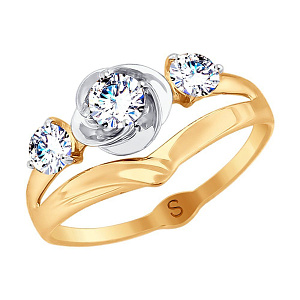 кольцо (Au 585) 017954