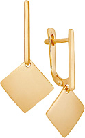серьги (Au 585) 21979, изображение 1