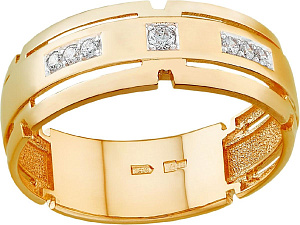 кольцо (Au 585) К16115 