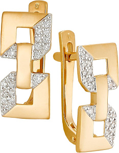 серьги (Au 585) 24553