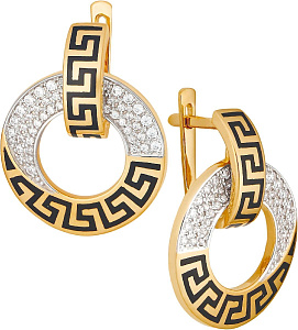 серьги (Au 585) 22550