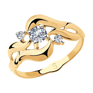 кольцо (Au 585) 018145