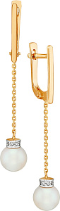 серьги (Au 585) 18795