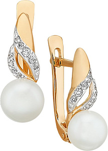 серьги (Au 585) 18658