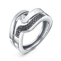 б111016 ч кольцо (Au 585), изображение 1