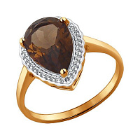 кольцо (Au 585) 713941, изображение 1