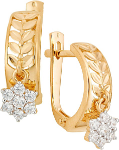 серьги (Au 585) 23360