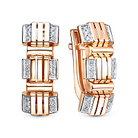 серьги (Au 585) 120886, изображение 1