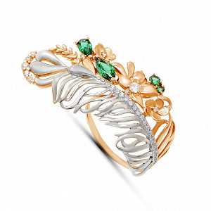 кольцо (Au 585) К1688