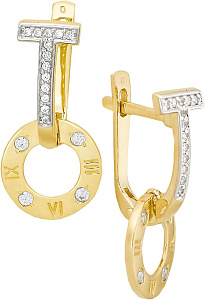 серьги (Au 585) 23817