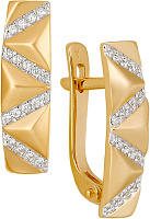 серьги (Au 585) 24556, изображение 1