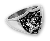 Кольцо серебряное, изображение 1