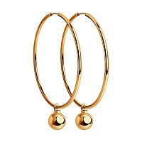 серьги (Au 585) 028391, изображение 1