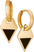 серьги (Au 585) 24460 , изображение 1