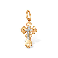 Крест (Золото 585К) П1804329, изображение 1