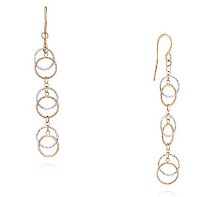 серьги (Au 585) 2504952-А501-01