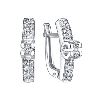 серьги (Ag 925) с120020, изображение 1