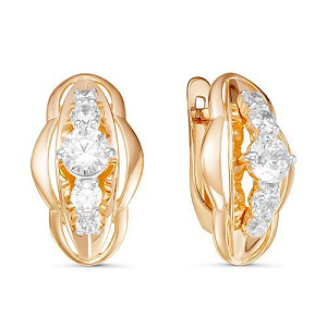 серьги (Au 585) 126310