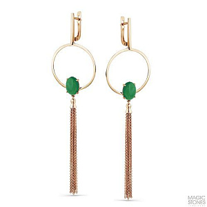 серьги (Au 585) 02-2-803-0900-010