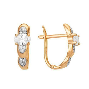 серьги (Au 585) 34020000