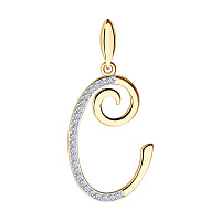 подвеска (Au 585) 034712, изображение 1