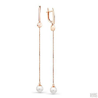 серьги (Au 585) 02-3-039-0500-010, изображение 1