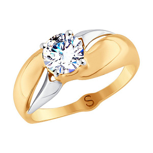 кольцо (Au 585) 017728