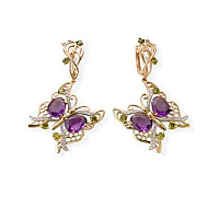 серьги (Au 585) 02-1797, изображение 1