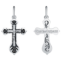 подвеска (Ag 925) КРШ-148-Ч, изображение 1