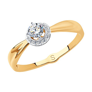 кольцо (Au 585) 017932