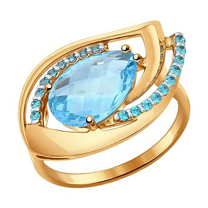 кольцо (Au 585) 714338