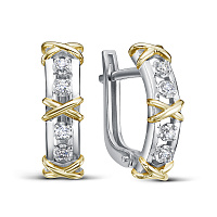 серьги (Ag 925) с120059, изображение 1