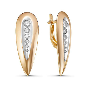 серьги (Au 585) 127357