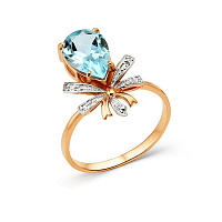 кольцо (Au 585) К1550, изображение 1