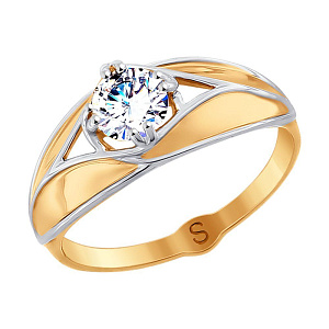 кольцо (Au 585) 017806