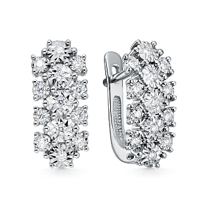 Серьги (585) 02-01077-02-001-03-02