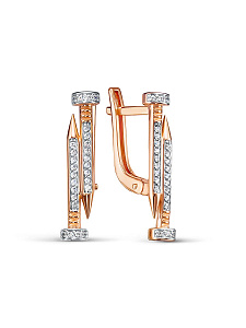 серьги (Au 585) 120360