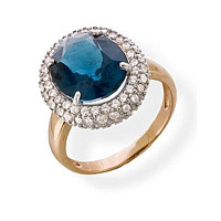 кольцо (Au 585) 01-2388, изображение 1