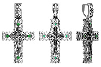 крест (Ag 925) 13-001374-105010, изображение 1
