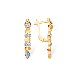 Серьги (Золото 585К) С19219569