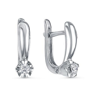 серьги (Au 585) 02-0998