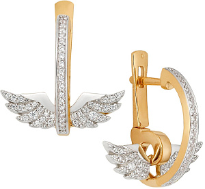 серьги (Au 585) 23016