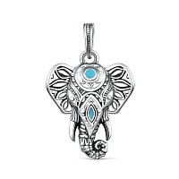 подвеска (Ag 925) П-0060оэбг, изображение 1