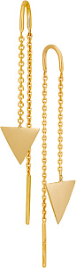 серьги (Au 585) 21629
