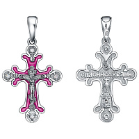 крест (Ag 925) 13-000858-133010, изображение 1