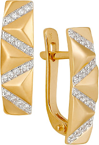 серьги (Au 585) 24556