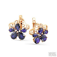 серьги (Au 585) 02-2-451-1500-010, изображение 1