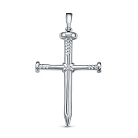 крест (Ag 925) с180023, изображение 1