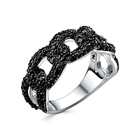 кольцо (Ag 925) R12692_KO_SP_WG, изображение 1