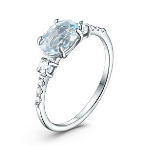 кольцо (Ag 925) 1-509р40200